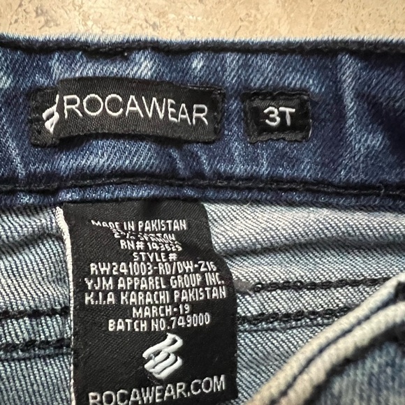 ROCAWEAR Boy’s Jeans Size 3T - Picture 5 of 6